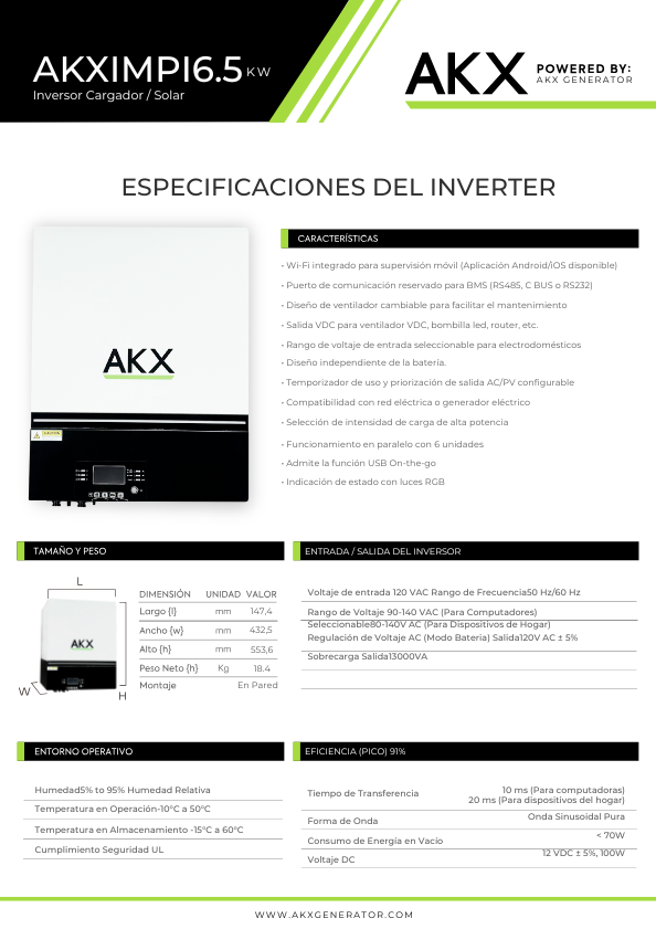 Ficha técnica-Inversor Max pro I 6.5KW-akx-generator