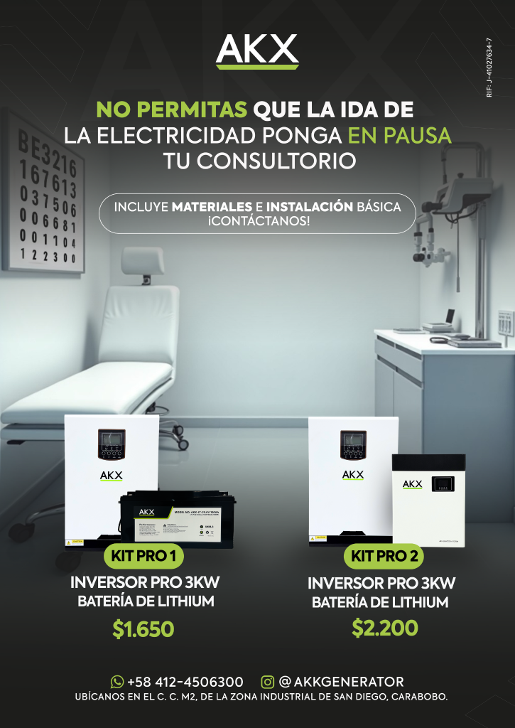 consultorio kit inversor-AKX-GENERATOR