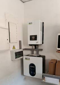 inversor instalado-AKX-GENERATOR