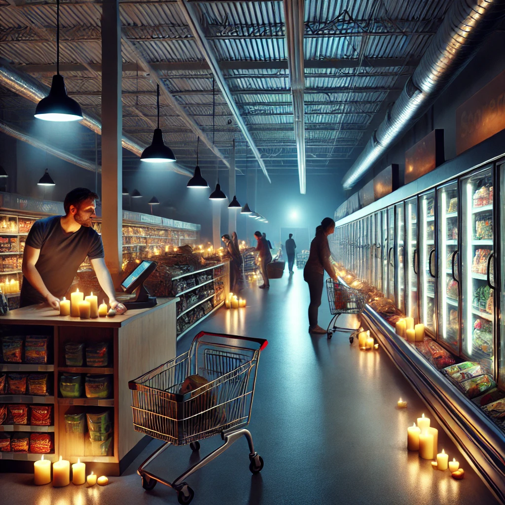 supermercado a oscuras-AKX-GENERATOR