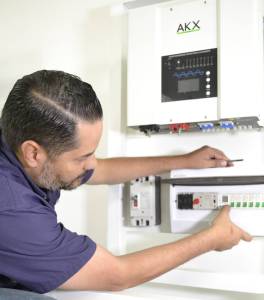 INSTALACION-NVERSOR INTELIGENTE -AKX-GENERATOR