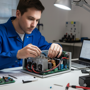 etapa de potencia de un inversor electrico-AKX-GENERATOR
