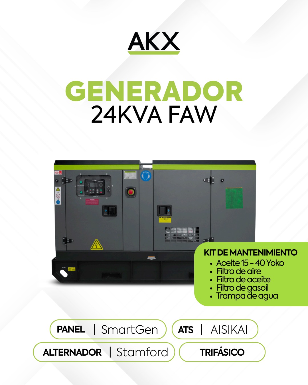 KIT DE MANTENIMIENTO-akx-generator