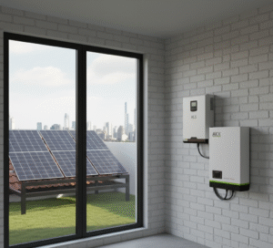 inversor y panel solar-AKX-GENERATOR